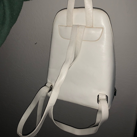 White mini backpack - Picture 3 of 4